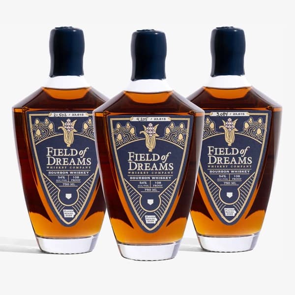 Field of Dreams Player Series 2026 Bourbon bottles