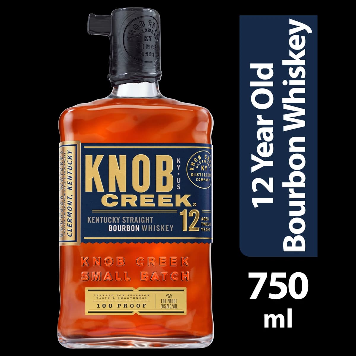 Knob Creek 12 Year bottle