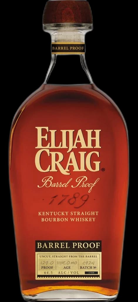 Elijah Craig Barrel Proof bottle